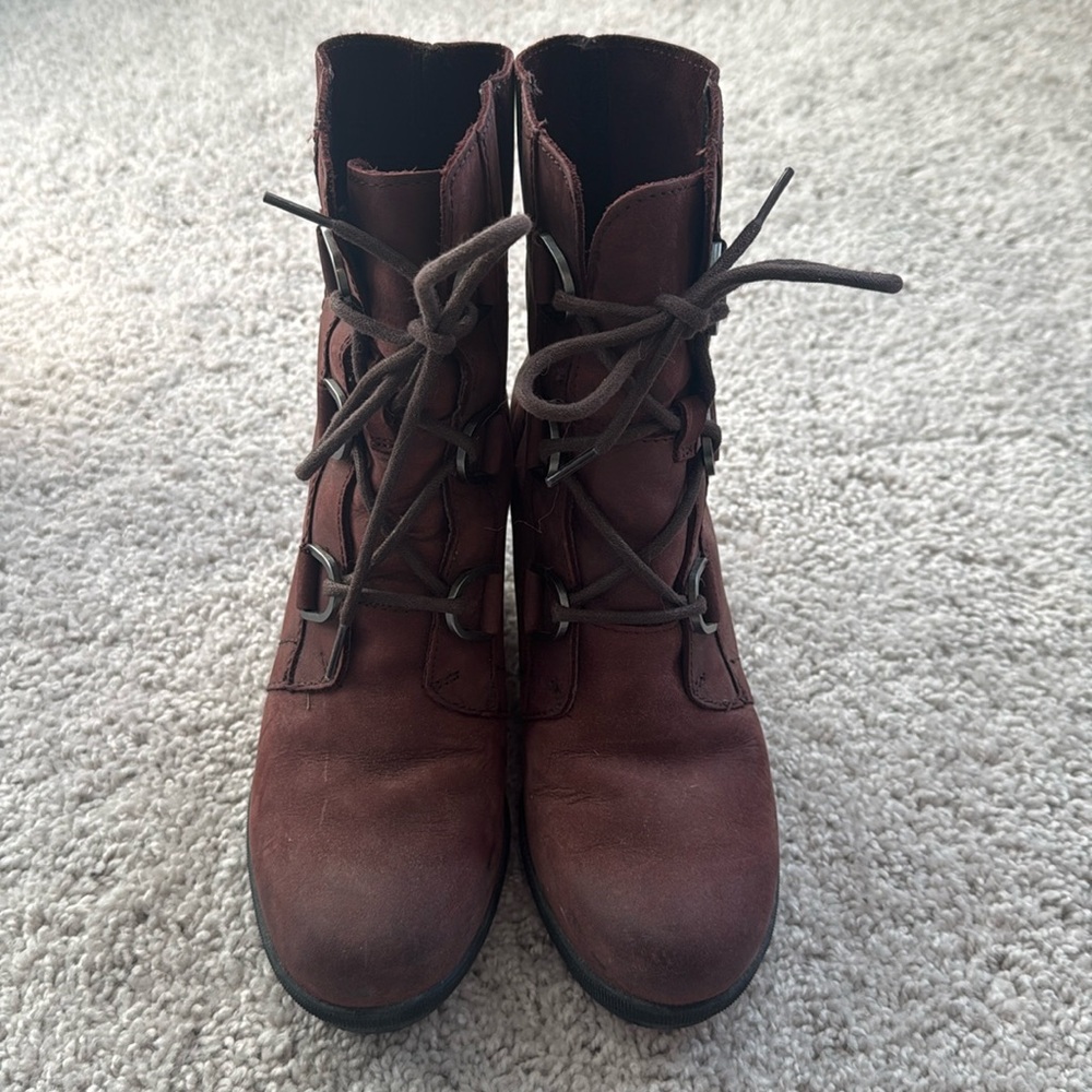 Sorel Joan of Arctic Wedge boots.